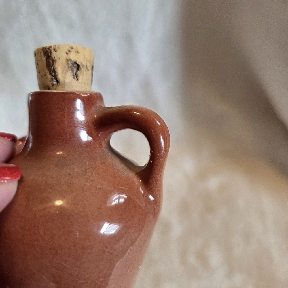 Two Ma Salt & Pepper Set Smoking Pipes On Moonshine Jug Ozark Toothpick - Picture 10 of 11